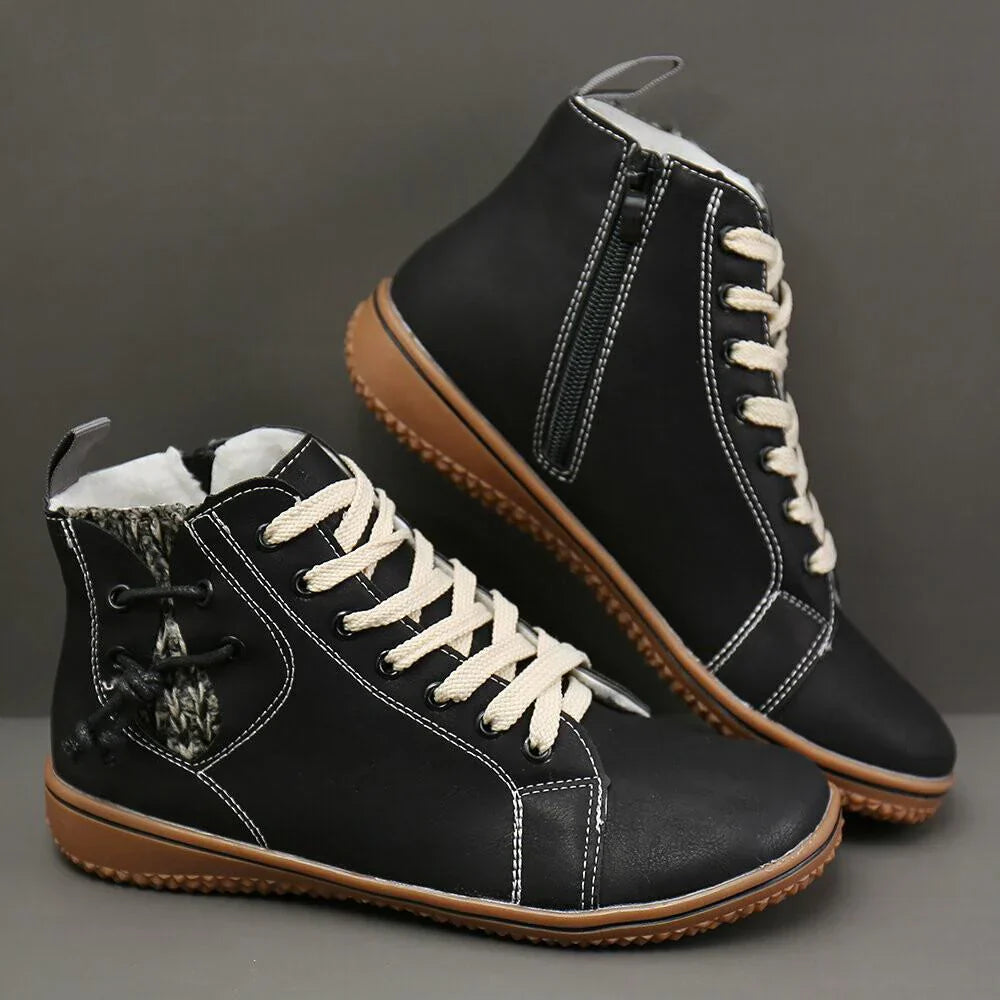 AMY™ WARM FUR ORTHOPEDIC WINTER ANKLE BOOTS