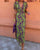 Della - Women's Pleated Floral Print Boho Dress