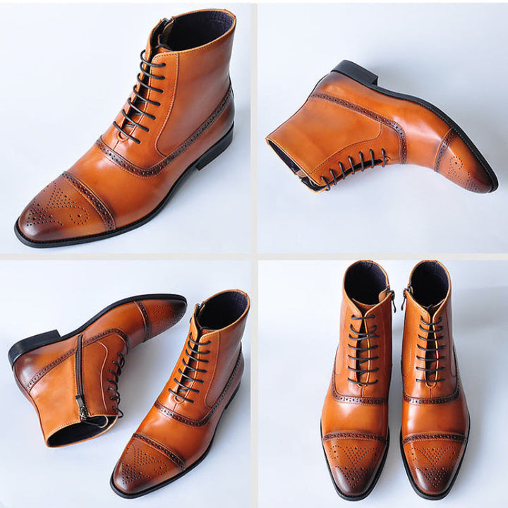 Alessandro Vieri Premium Leather Boots