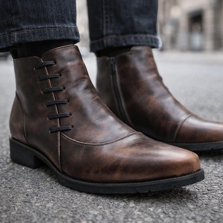 Alessandro Vieri Chiesa Leather Boots