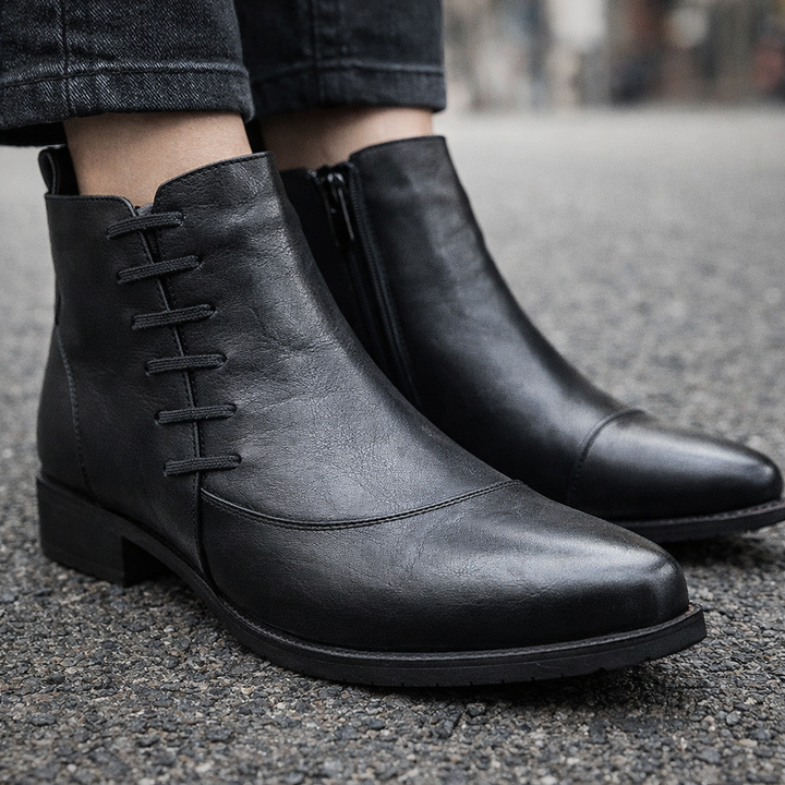 Alessandro Vieri Chiesa Leather Boots