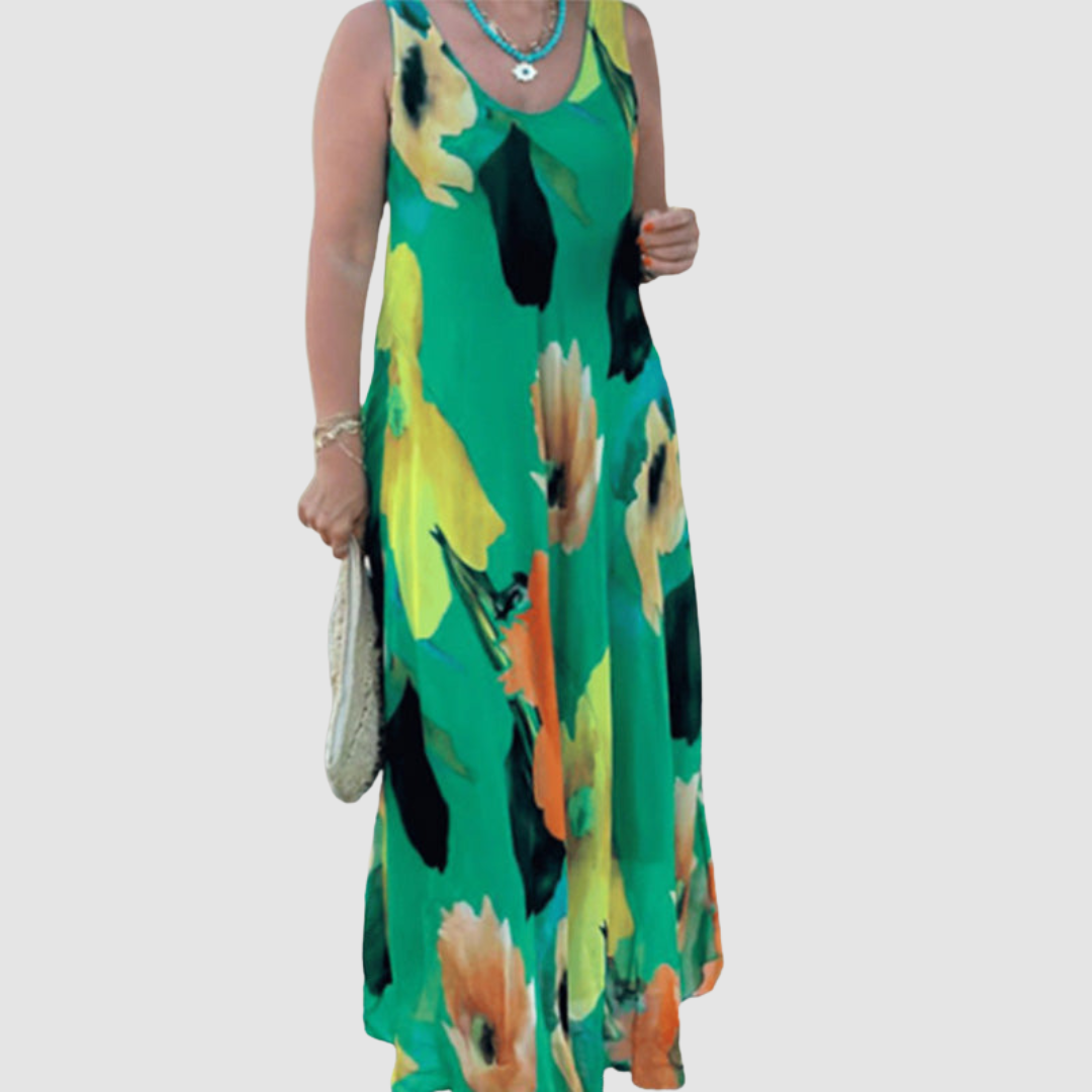 Paige™ Elegant Floral Dress