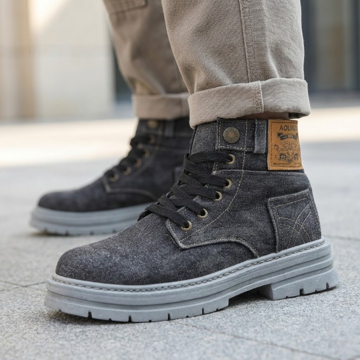 Riverton Denim Boots