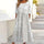 Dovie - Timeless Long Floral Dress with 3/4 Sleeves