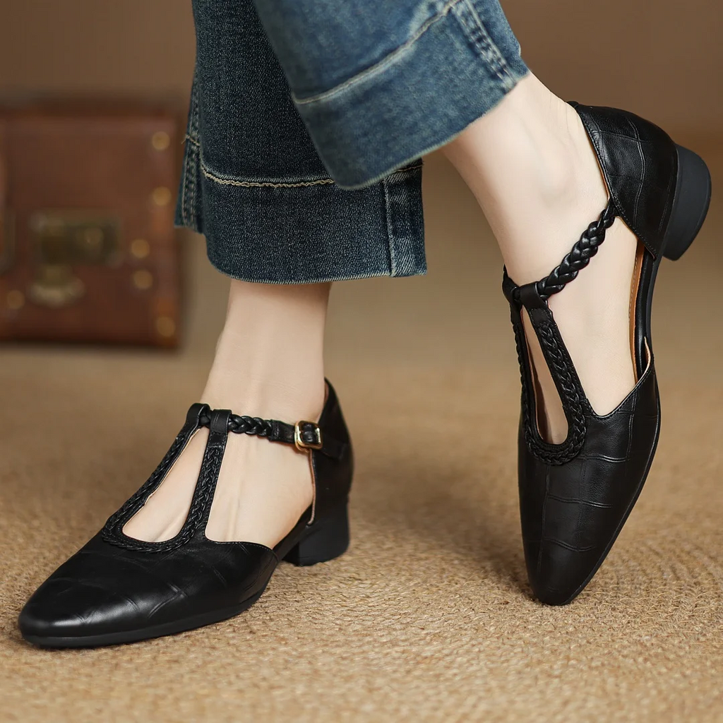 Veronica Leather Sandals