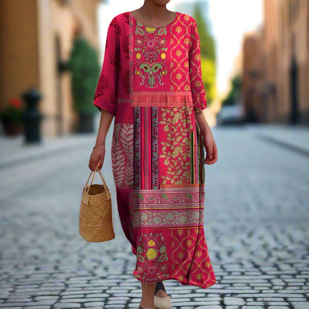 Marlene | Flowy Boho Maxi Dress