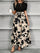 Briony - Floral High-Waist Dress with Ruffle Hem
