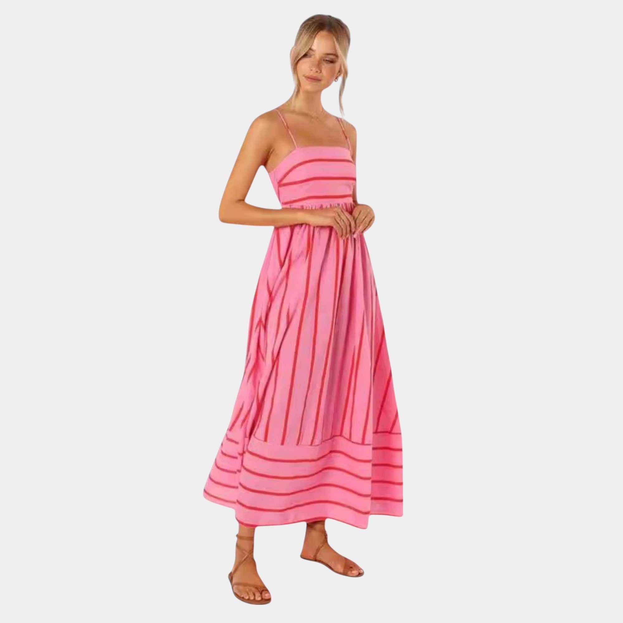 Rosa | Casual Striped Dress