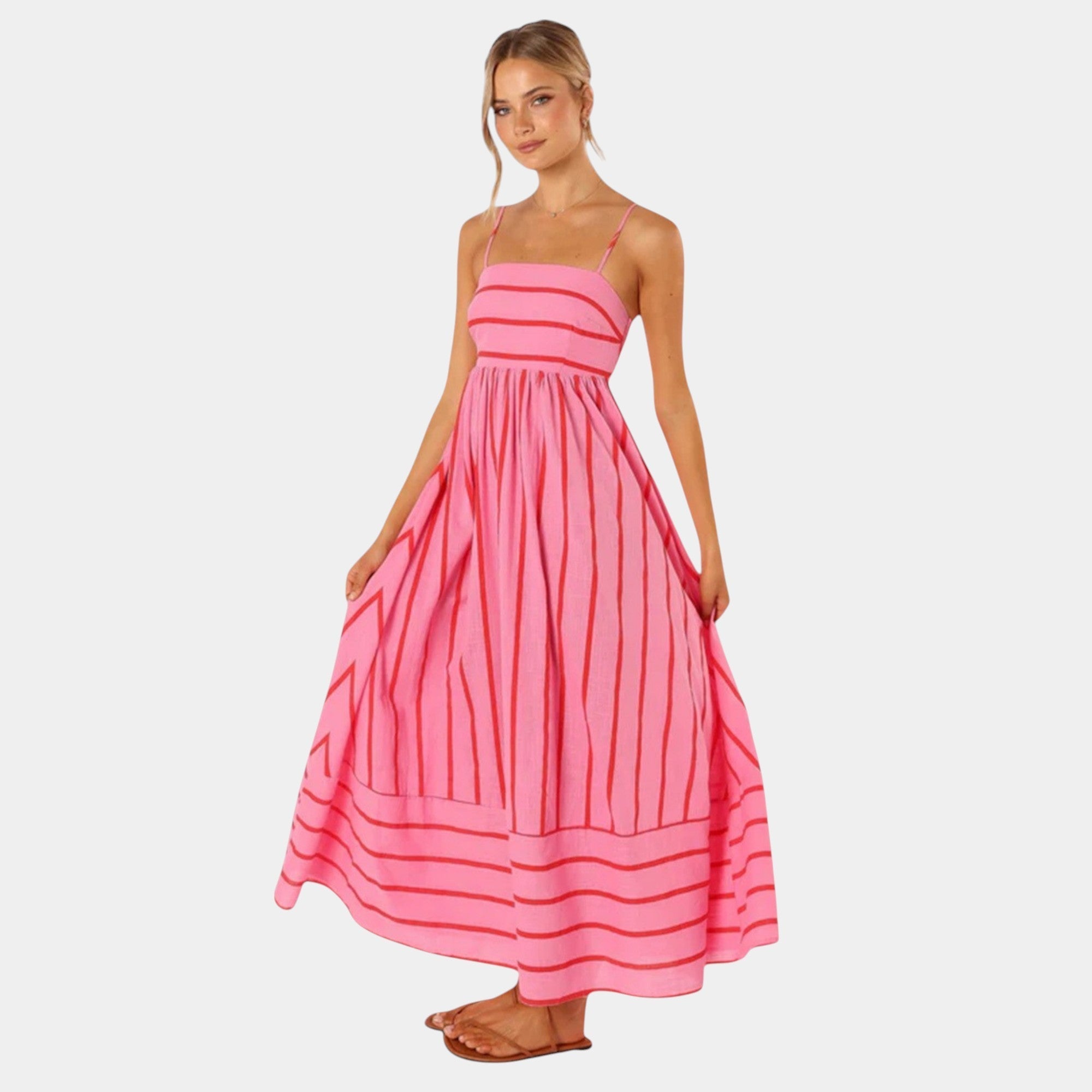 Rosa | Casual Striped Dress