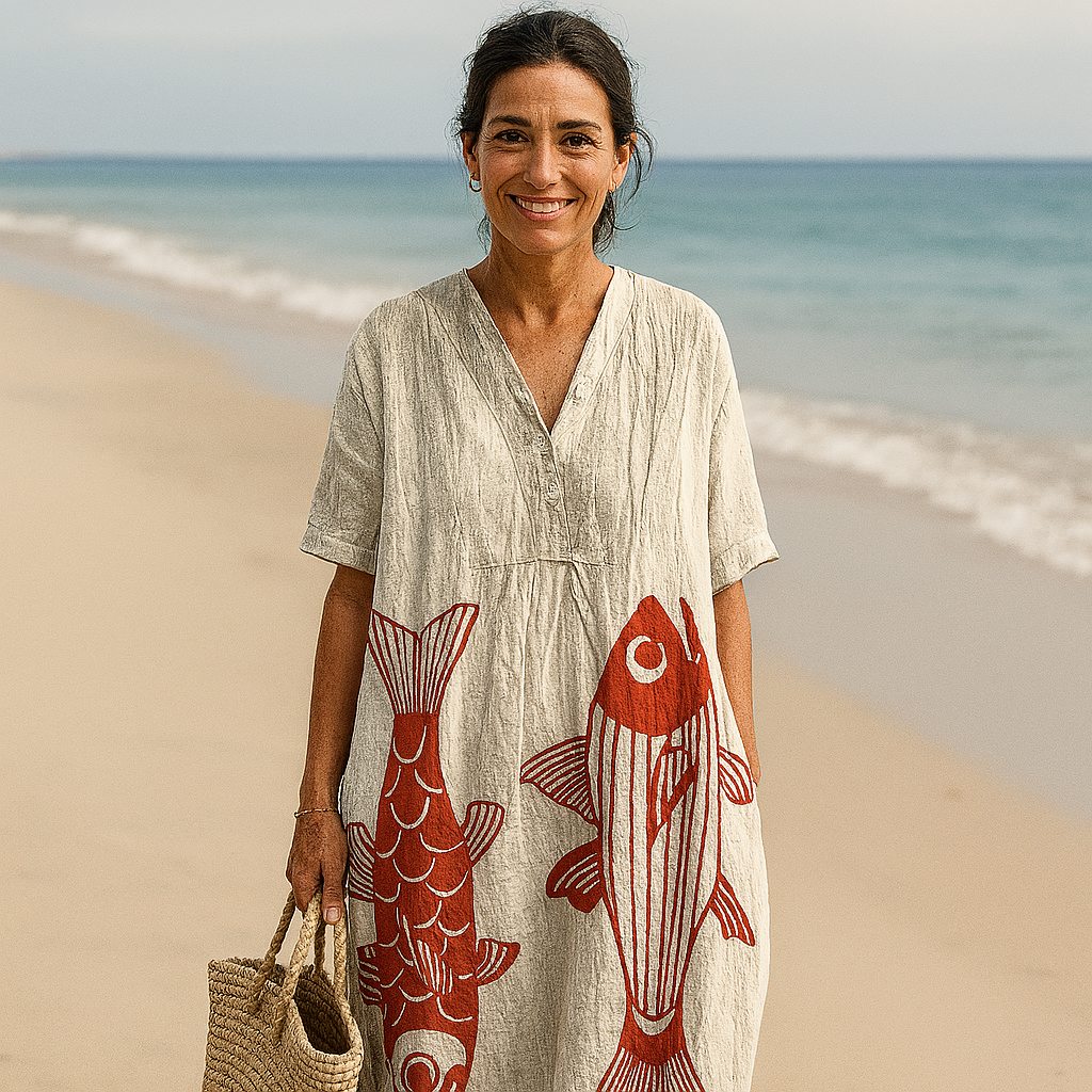Imelda | Elegant Geometric Dress
