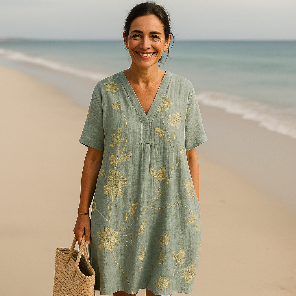 Imelda | Elegant Geometric Dress