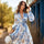 Sanya | Floral Print Casual V-Neck Dress