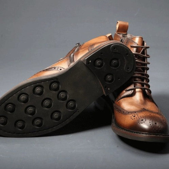 Alessandro Vieri AUTHENTIC LEATHER BOOTS