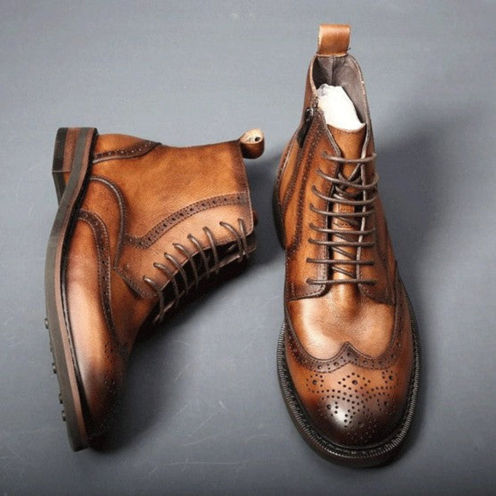 Alessandro Vieri AUTHENTIC LEATHER BOOTS