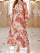 Paloma™ Maple Leaf Print Maxi Dress