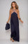 Nicole - Stylish Crossover Neckline Dress