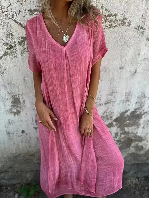 Naia™ | Vestido con cuello en V