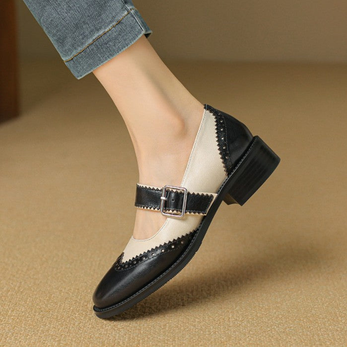 Morren Leather Mary Janes