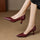 Cymara Leather Heels