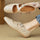 Morven Cross-Strap Leather Flats