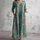 Ivory - Floral Whimsy Boho Maxi Dress