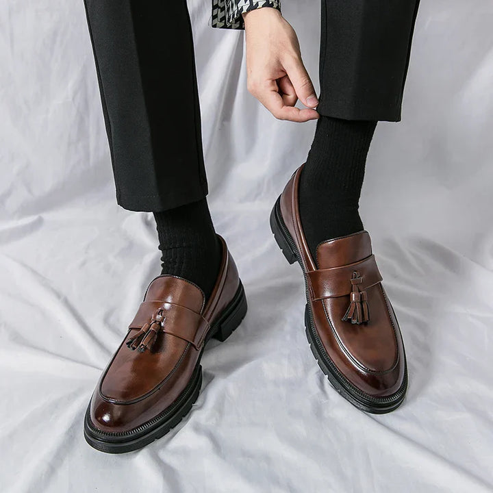 Cruz Authentic Leather Loafers