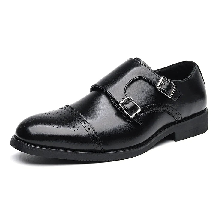 Antonio Double-Monk Strap Shoes
