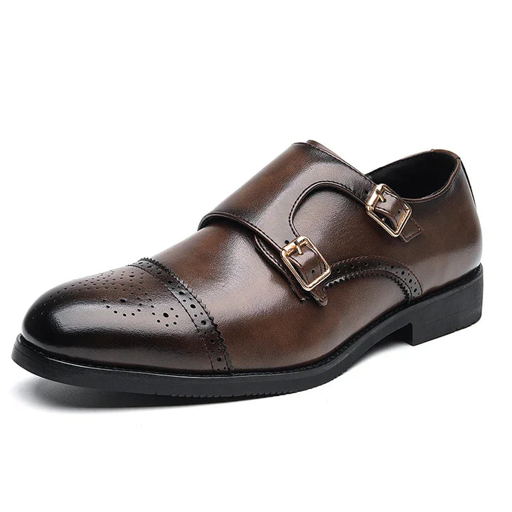 Antonio Double-Monk Strap Shoes