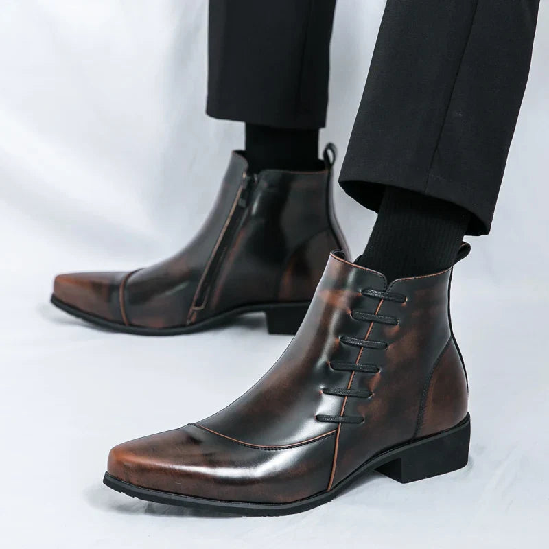 Alessandro Vieri Chiesa Leather Boots