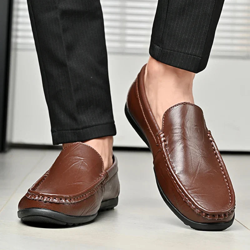 AMARI CLASSIC LEATHER LOAFERS