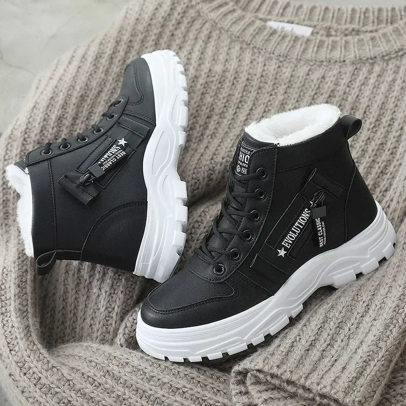 LYRA™ FUR-LINED SNEAKER BOOTS