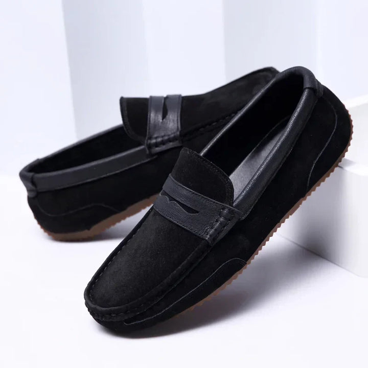 Authentic Suede Loafers