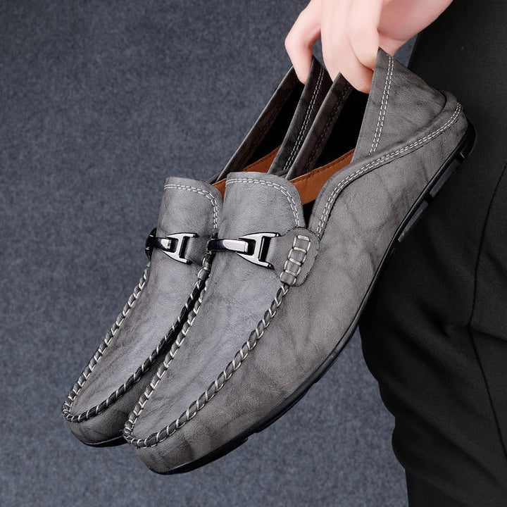 Miler Authentic Leather Loafers