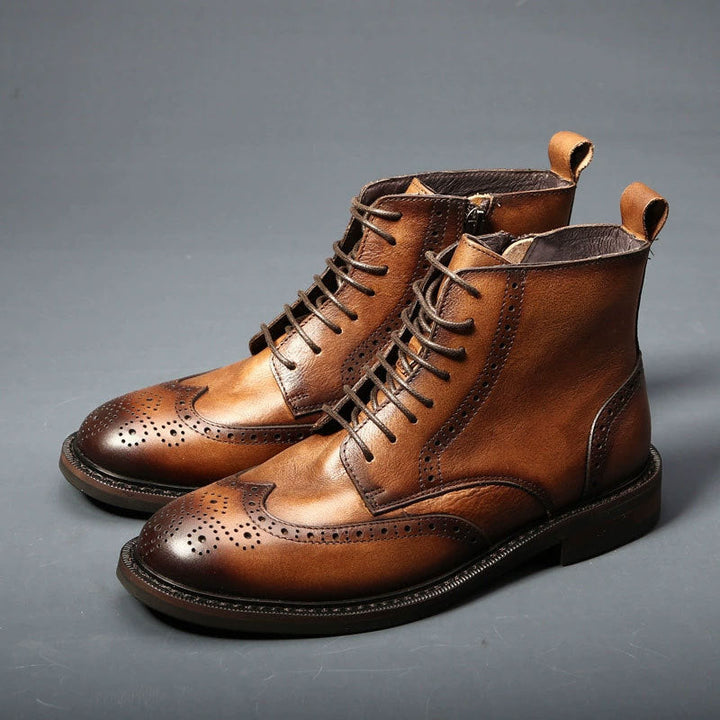 Alessandro Vieri AUTHENTIC LEATHER BOOTS