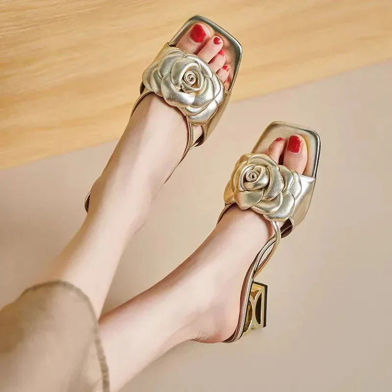 Dera Floral Sandals