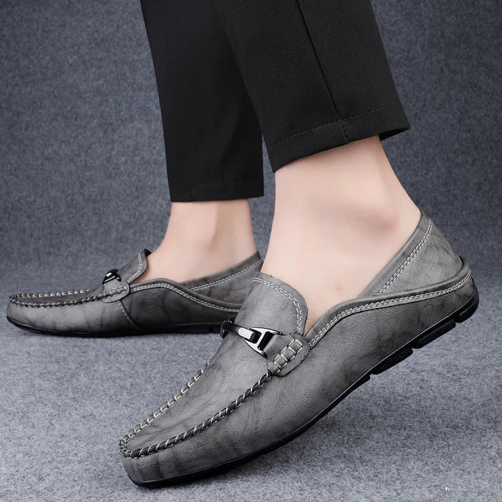 Miler Authentic Leather Loafers
