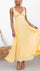 Nayeli - Elegant Pleated V-Neck Maxi Dress