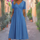 Florence -  Elegant Loose Fit V-Neck Dress