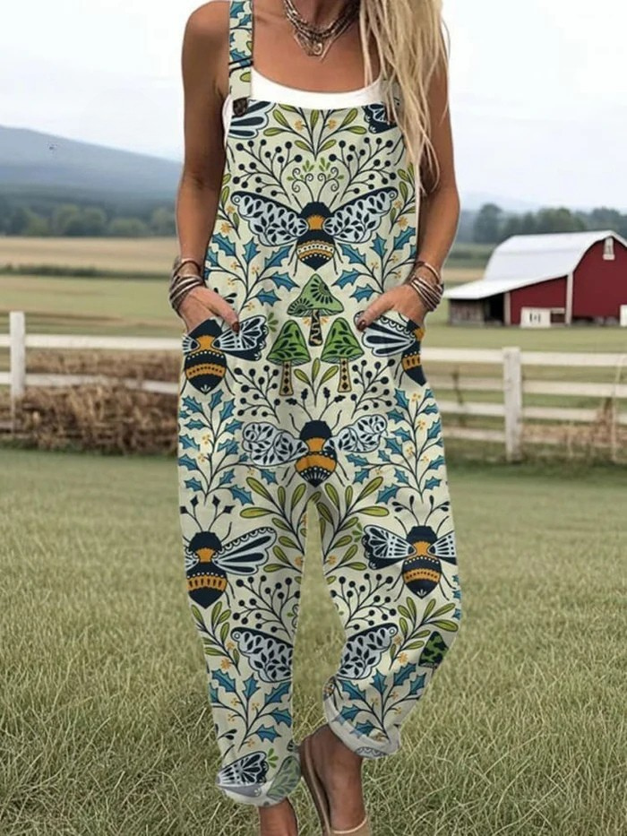 Karo | Lightweight Vintage Jumpsuit
