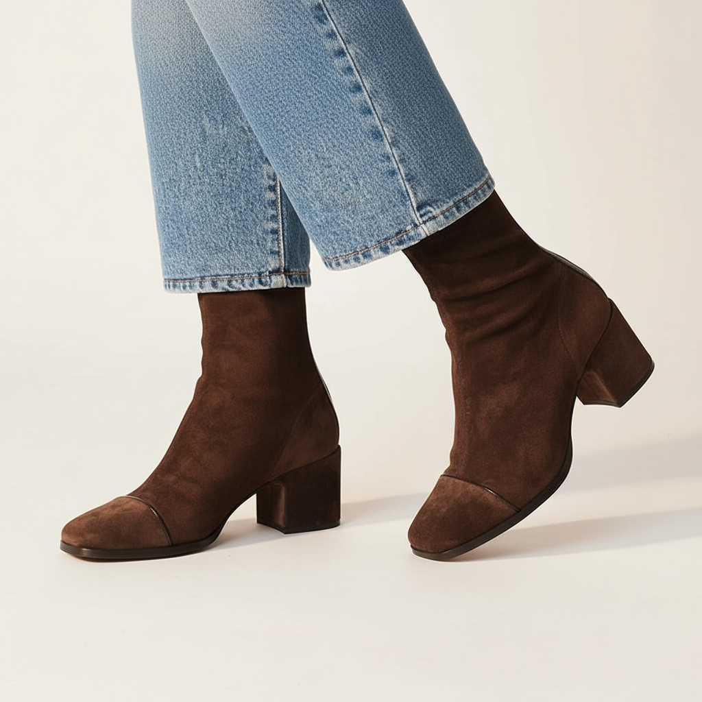 Lily™ | Elegant Suede Ankle Boots