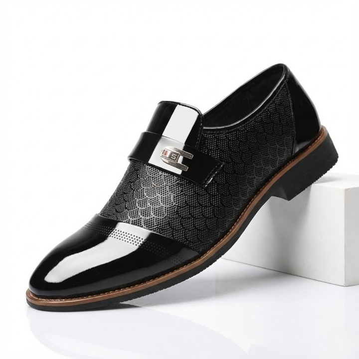 Alessandro Vieri Leather Loafers