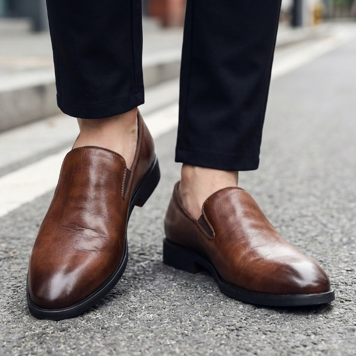 Giovanni Moretti Leather Loafers