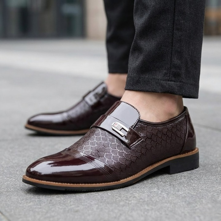 Alessandro Vieri Leather Loafers