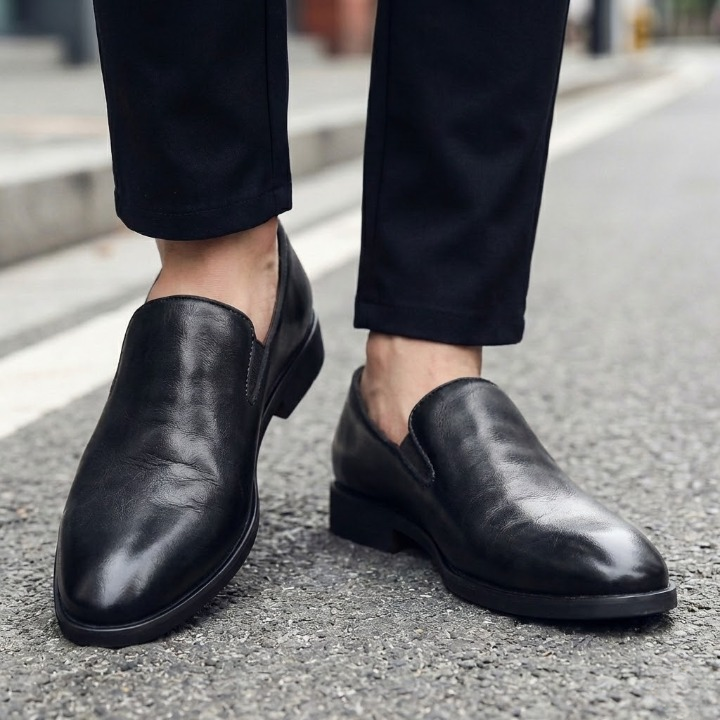 Giovanni Moretti Leather Loafers
