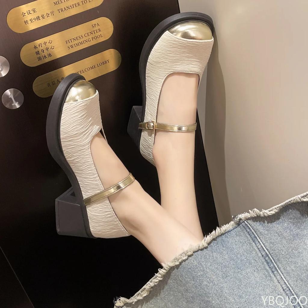Chunky Heels Mary Janes