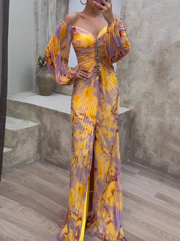 Natalia | Elegant Dress with V-Neckline