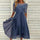 Sylvana - Tea-Length Lace Embroidered Dress