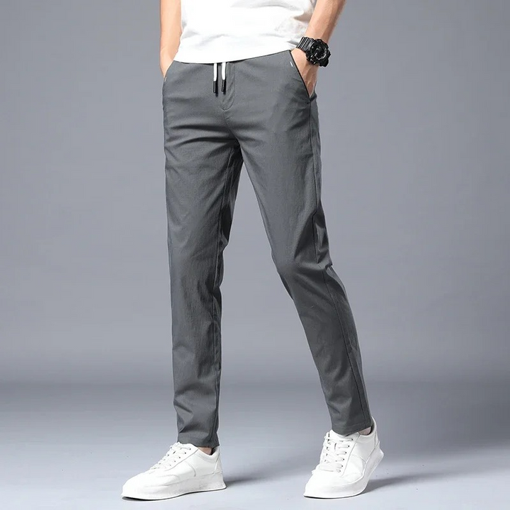 Sleek Slim Fit Trousers