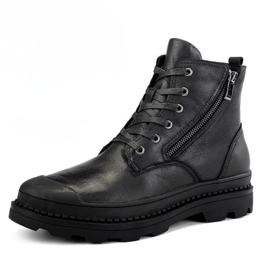 Anthony Genuine Leather Zip-Boot