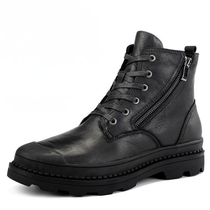 Anthony Genuine Leather Zip-Boot